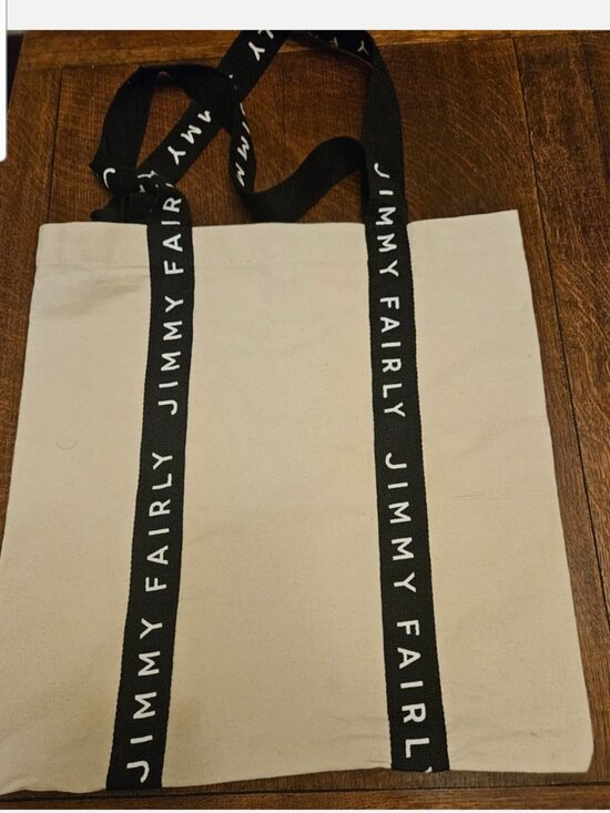 Jimmy Fairly Handbags - Jimmy Fairly Canvas Tote Bag. Size 16.5" x 16.5"